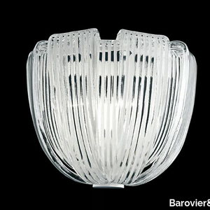 PLISSÉ - Venetian crystal wall lamp _ Barovier&Toso