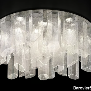 TRIM - Venetian crystal ceiling lamp _ Barovier&Toso
