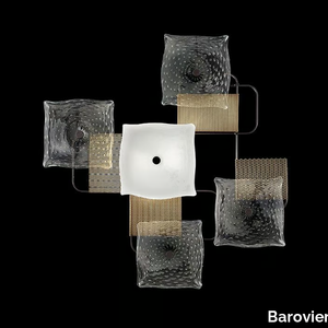 ALUMINA - Venetian crystal ceiling lamp _ Barovier&Toso