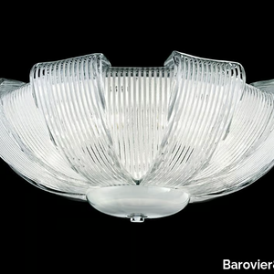 PLISSÉ - Venetian crystal ceiling lamp _ Barovier&Toso