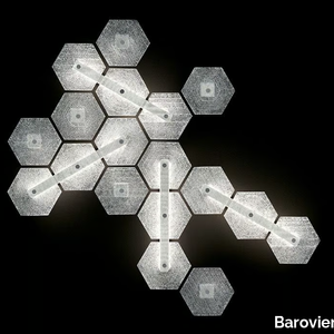 MARRAKECH - Venetian crystal ceiling lamp _ Barovier&Toso