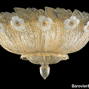 GRAND HOTEL - Venetian crystal ceiling lamp _ Barovier&Toso