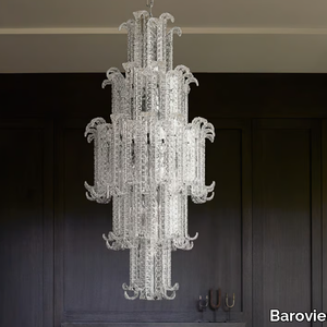 NEW FELCI - Venetian crystal pendant lamp _ Barovier&Toso