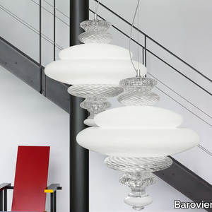 PIGALLE - Venetian crystal pendant lamp _ Barovier&Toso