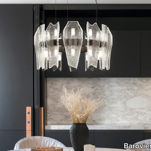 PUNK - Venetian crystal pendant lamp _ Barovier&Toso