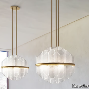 TRIM - Venetian crystal pendant lamp _ Barovier&Toso