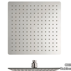 CRIPD005 - Ceiling mounted square overhead shower with anti-lime system _ CRISTINA Rubinetterie