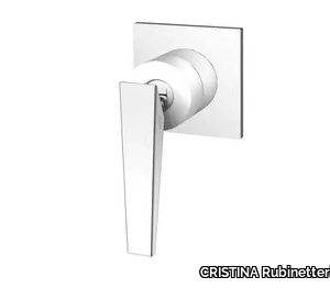 FRACTAL CRIFT638 - Recessed single handle wall-mounted shower mixer _ CRISTINA Rubinetterie