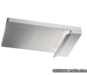 CRIPD335 - LED ceiling mounted stainless steel overhead shower _ CRISTINA Rubinetterie