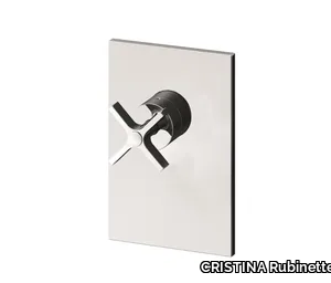 CROSS ROAD CRICR686 - Recessed shower tap with plate _ CRISTINA Rubinetterie