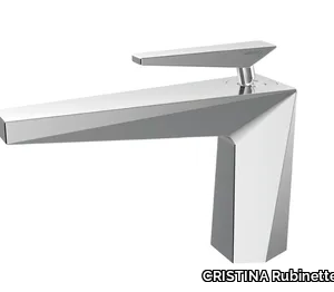 FRACTAL CRIFT220 - Countertop single handle washbasin mixer _ CRISTINA Rubinetterie