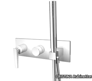 FRACTAL CRIFT602 - Shower mixer with diverter with hand shower _ CRISTINA Rubinetterie