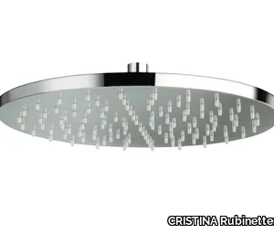 CRIPD558 - Ceiling mounted round overhead shower with anti-lime system _ CRISTINA Rubinetterie