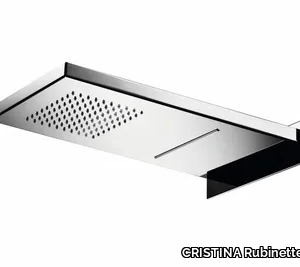 CRIPD382 - Wall-mounted waterfall shower with anti-lime system _ CRISTINA Rubinetterie
