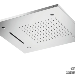 CRIPD380 - Ceiling mounted square waterfall shower _ CRISTINA Rubinetterie