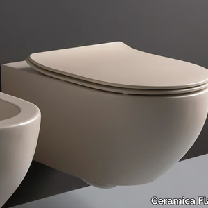 APP - Wall-hung ceramic toilet _ Ceramica Flaminia