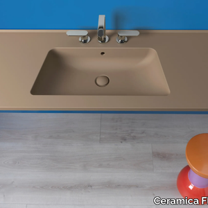 BLOOM - Wall-mounted washbasin _ Ceramica Flaminia