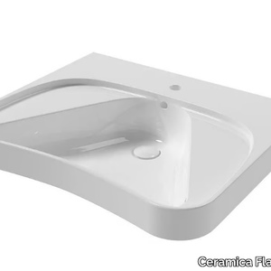APP SOLUTION - Single washbasin with overflow _ Ceramica Flaminia