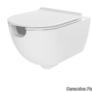 APP SOLUTION - Wall-hung ceramic toilet with bidet _ Ceramica Flaminia