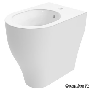 APP SOLUTION - Floor mounted ceramic bidet _ Ceramica Flaminia