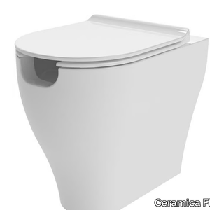 APP SOLUTION - Floor mounted ceramic toilet with bidet _ Ceramica Flaminia