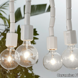 MAKE-UP - LED ceramic pendant lamp _ Ceramica Flaminia