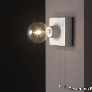 MAKE-UP - Ceramic wall lamp _ Ceramica Flaminia