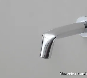 FOLD - Wall-mounted spout _ Ceramica Flaminia