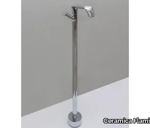 FOLD - Floor standing single handle washbasin tap _ Ceramica Flaminia