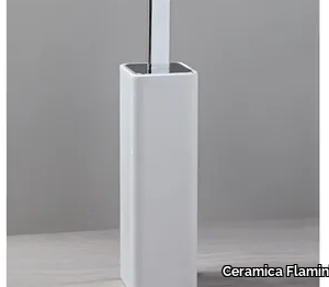 NOKE' - Ceramic toilet brush _ Ceramica Flaminia