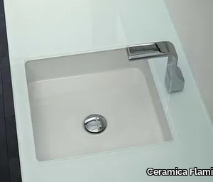 MINIWASH - Undermount ceramic washbasin _ Ceramica Flaminia