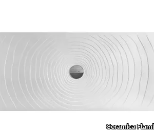 WATER DROP 70 X 140 - Rectangular ceramic shower tray _ Ceramica Flaminia