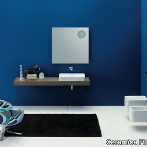 NILE 62 - Countertop rectangular ceramic washbasin _ Ceramica Flaminia