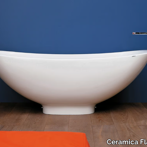 IO - Oval Pietraluce® bathtub _ Ceramica Flaminia