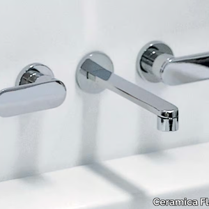 ONE - 3 hole wall-mounted washbasin tap _ Ceramica Flaminia