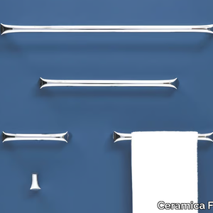 FOLD - Chrome plated towel rail _ Ceramica Flaminia