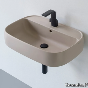 FLAG - Rectangular ceramic washbasin _ Ceramica Flaminia