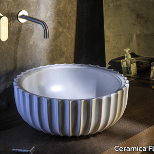 SETTECENTO - Countertop ceramic washbasin _ Ceramica Flaminia