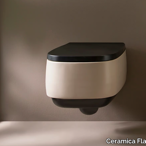 FLAG - Wall-hung ceramic toilet _ Ceramica Flaminia