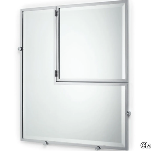 CASTELLAR - Rectangular wall-mounted chrome plated steel mirror _ ClassiCon