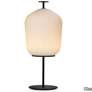 PLISSÉE - LED glass and aluminium floor lamp _ ClassiCon