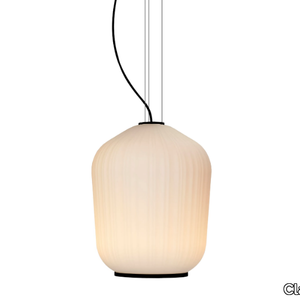 PLISSÉE - LED blown glass pendant lamp _ ClassiCon
