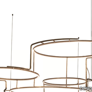 BROCHE - LED brass pendant lamp _ DCWéditions