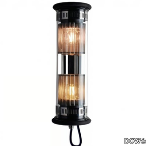 IN THE TUBE 100-350 - Borosilicate glass pendant lamp / wall lamp _ DCWéditions