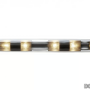 IN THE TUBE 120-1300 - Borosilicate glass pendant lamp / wall lamp _ DCWéditions