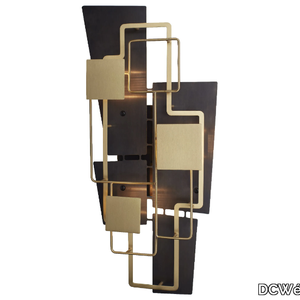MAP 2 - LED brass wall light _ DCWéditions