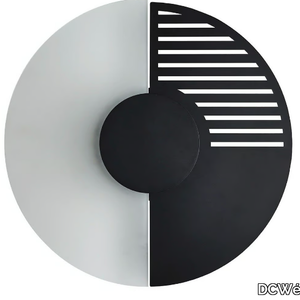 MIDNIGHT - LED glass and aluminium wall lamp _ DCWéditions