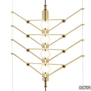 VVV - LED Anodized aluminium pendant lamp _ DCWéditions