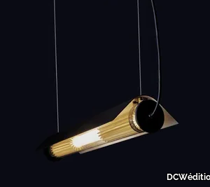 IN THE TUBE 360° WING - LED Borosilicate glass pendant lamp _ DCWéditions