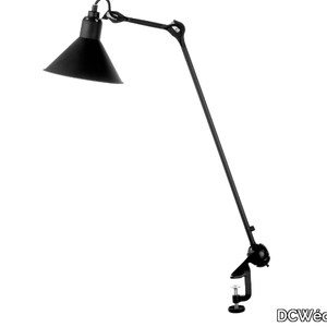 N°201 - Adjustable with swing arm stainless steel desk lamp _ DCWéditions